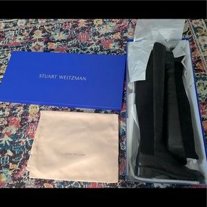Brand NWT Stuart Weitzman 5050 City Boot - black leather